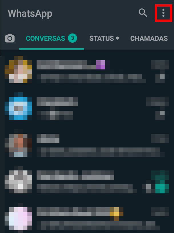 Como limpar as conversas do WhatsApp - 8