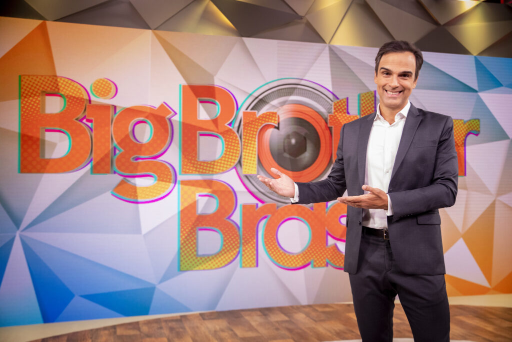 Tadeu Schmidt novo apresentador do BBB 22 (TV Globo/Divulgação)