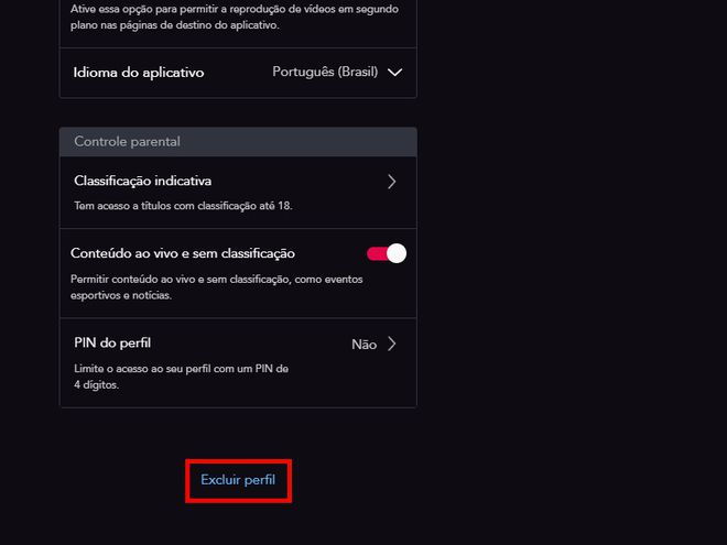 Como editar e excluir um perfil no Star+ - 10