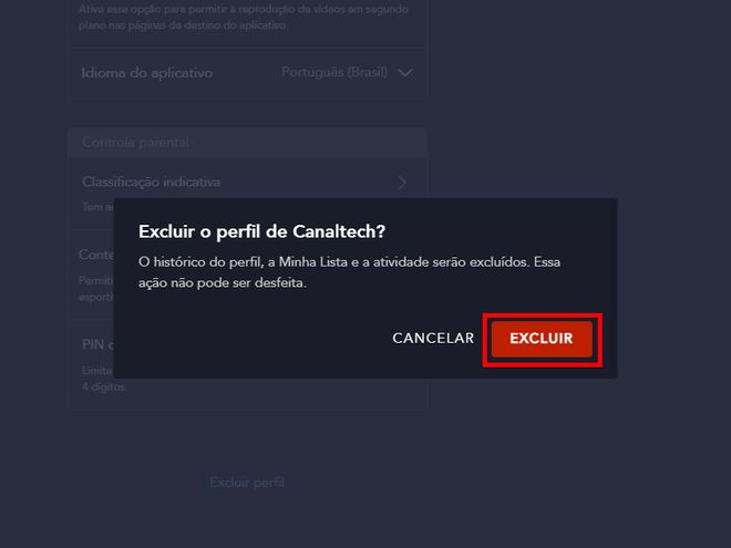 Como editar e excluir um perfil no Star+ - 11