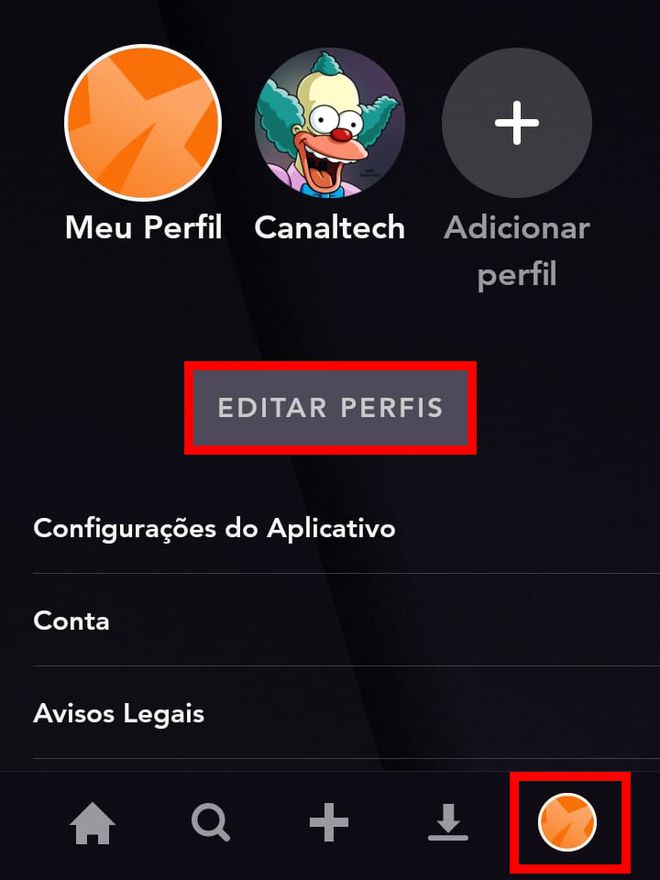 Como editar e excluir um perfil no Star+ - 2