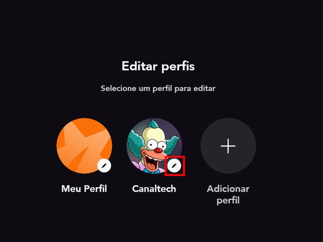 Como editar e excluir um perfil no Star+ - 8