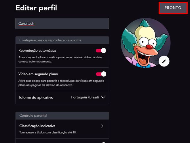 Como editar e excluir um perfil no Star+ - 9