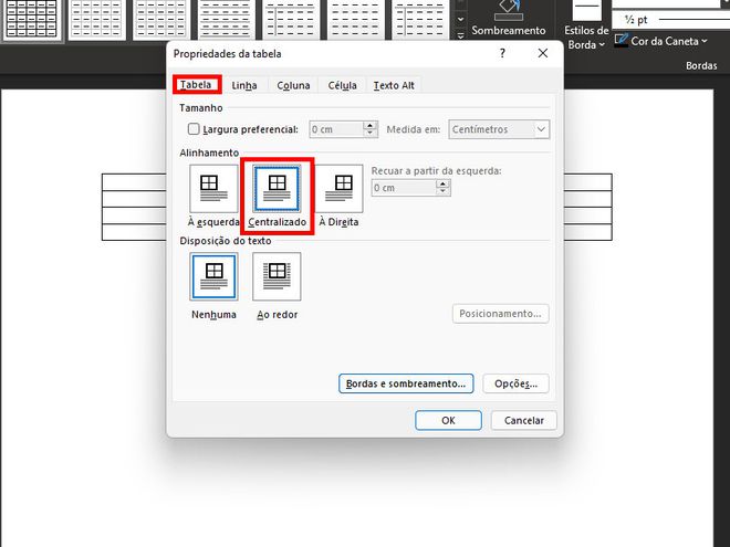 Como fazer um cartão de visita no Word - 10