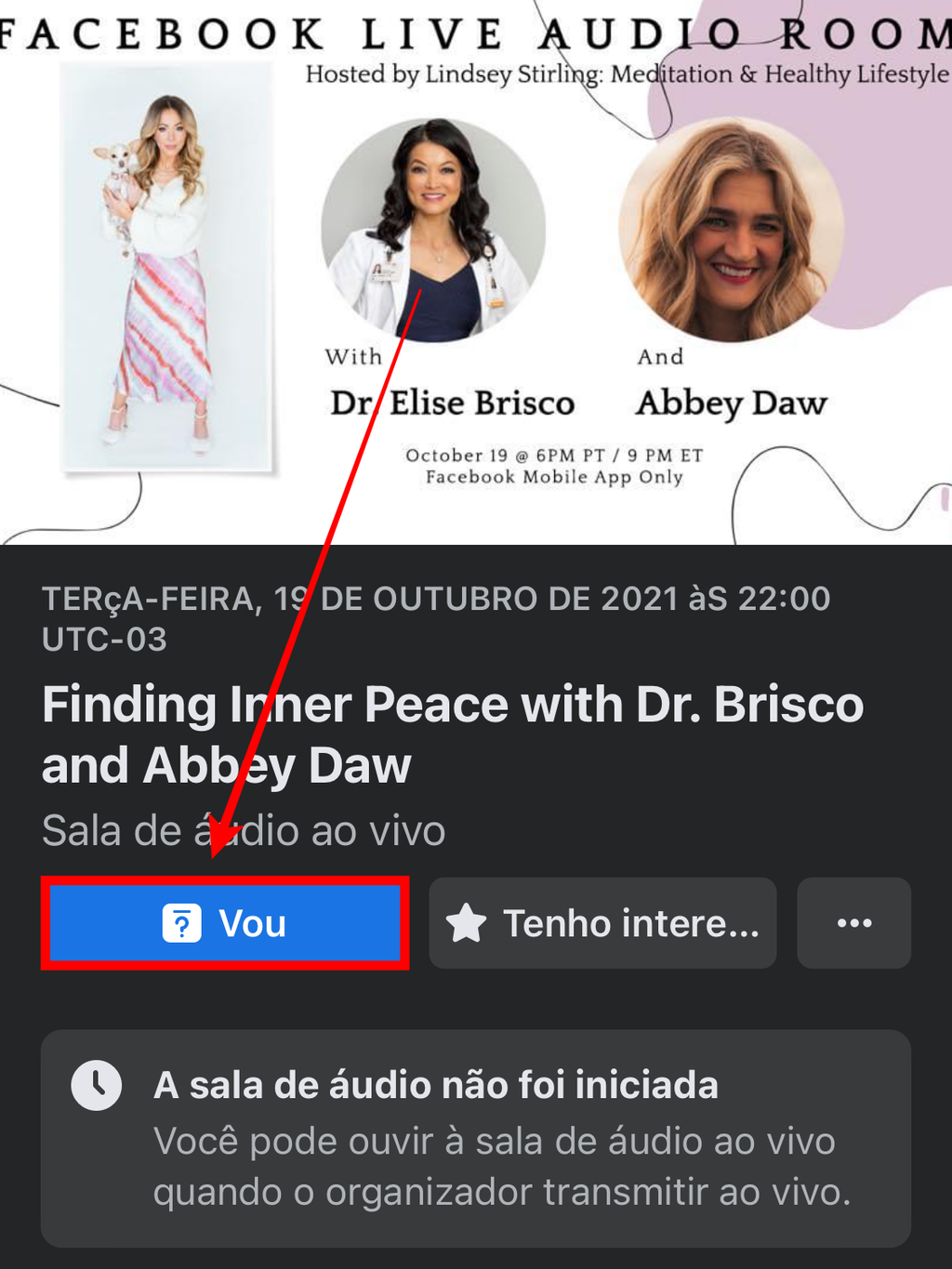 Como usar as salas de áudio do Facebook - 6