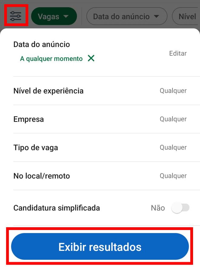 Como usar o LinkedIn para procurar vagas pelo celular - 9