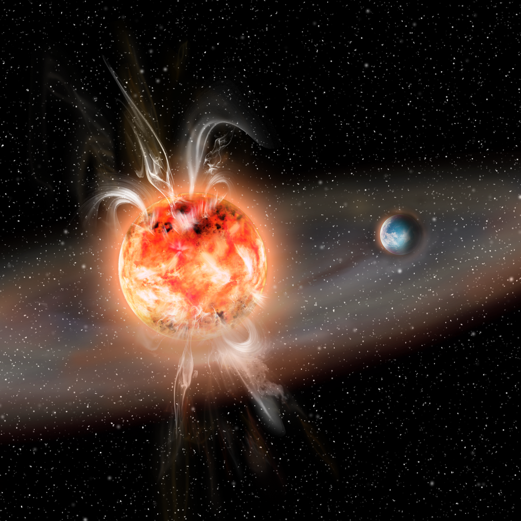 Estes exoplanetas potencialmente habitáveis podem perder suas atmosferas - 2