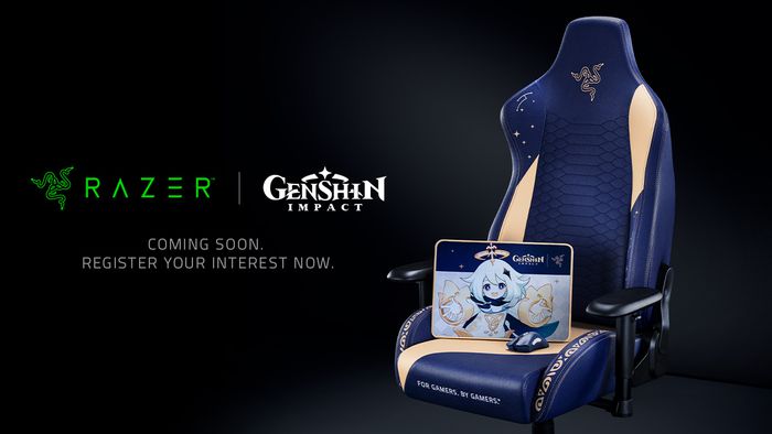 Genshin Impact: Razer anuncia cadeira gamer e acessórios temáticos do jogo - 1