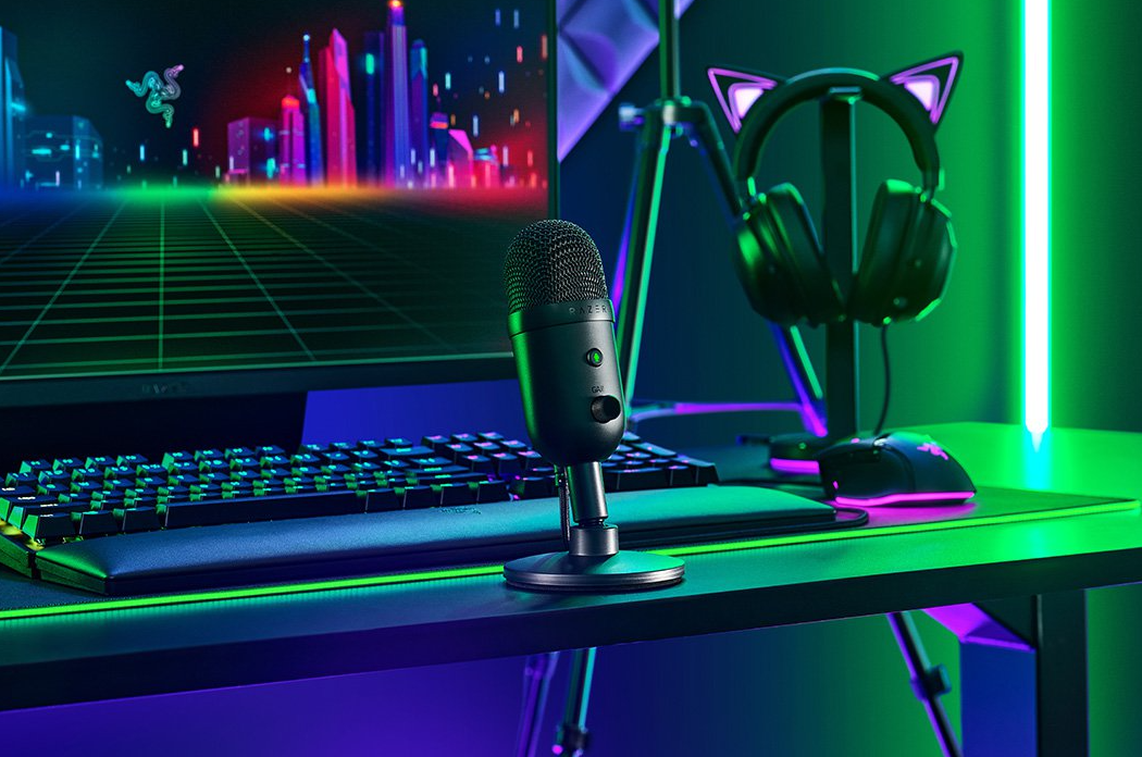 Razer anuncia microfones Seiren V2 prontos para uso com alta qualidade de voz - 2