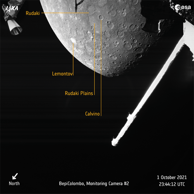 Sonda BepiColombo chegou a Mercúrio! Veja as primeiras fotos - 2