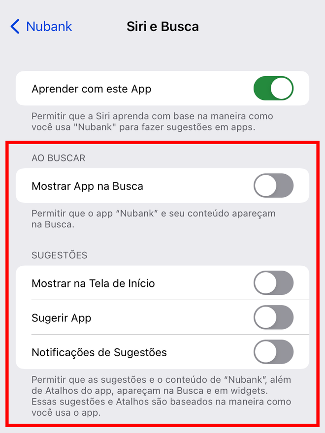 Como personalizar os resultados da busca do Spotlight no iPhone - 2