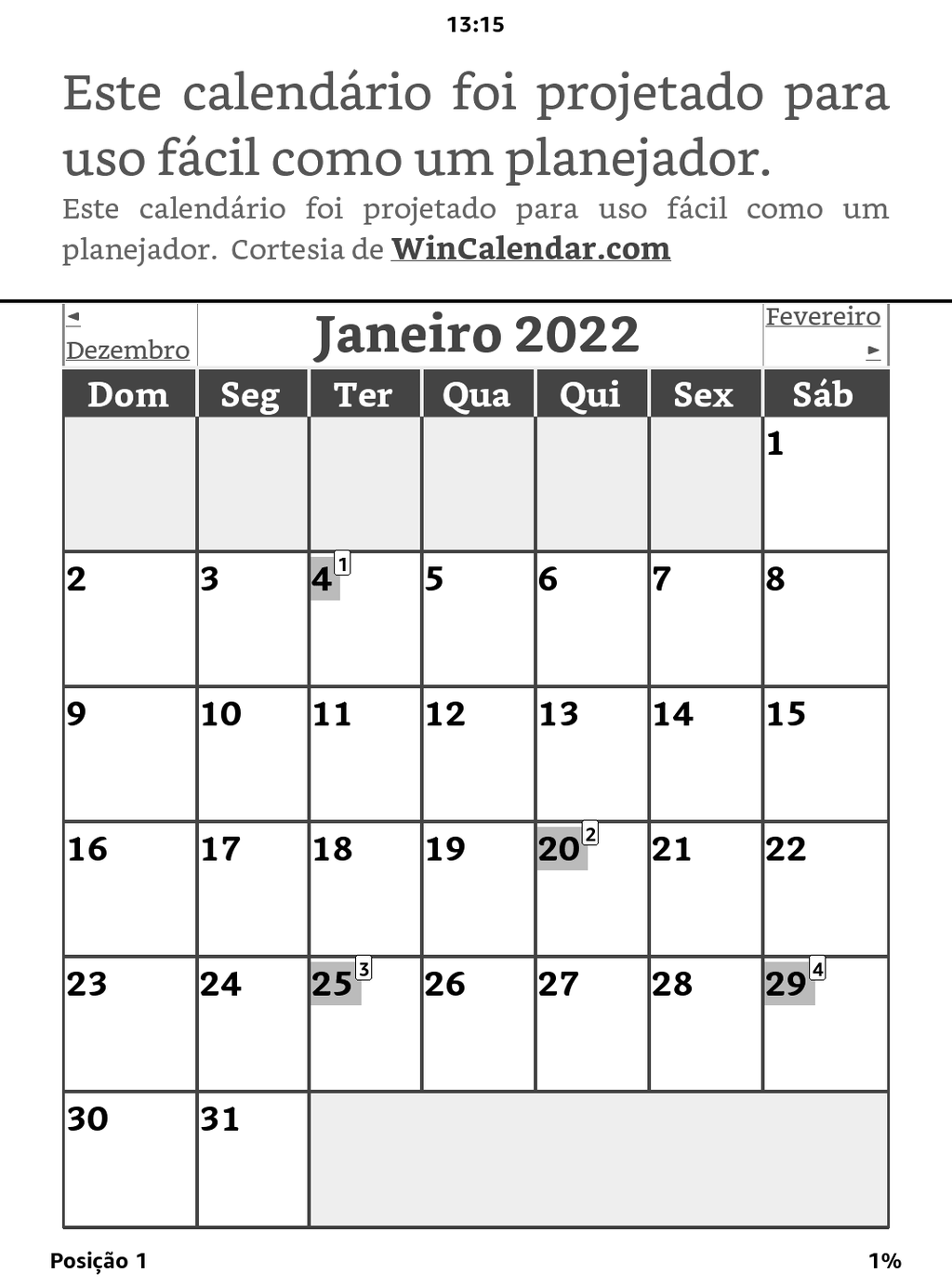 Kindle serve como agenda? | Números de telefone, planner mais - 6