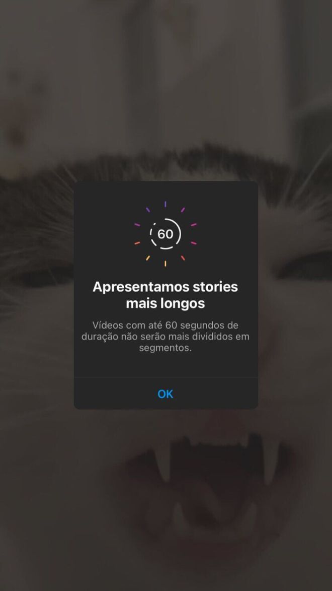 Stories de 60 segundos chegam a mais usuários do Instagram - 2