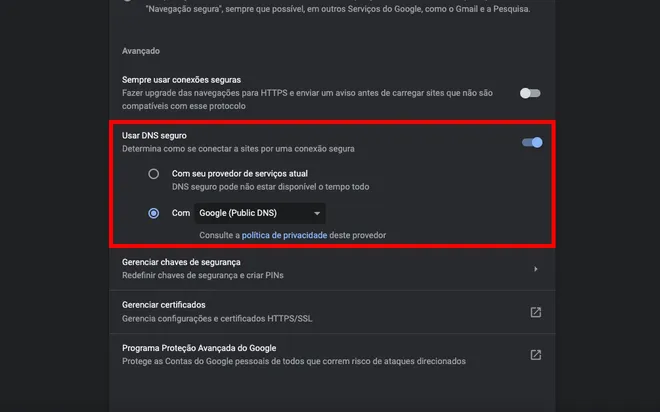 11 dicas para aumentar a velocidade de download do Chrome - 6