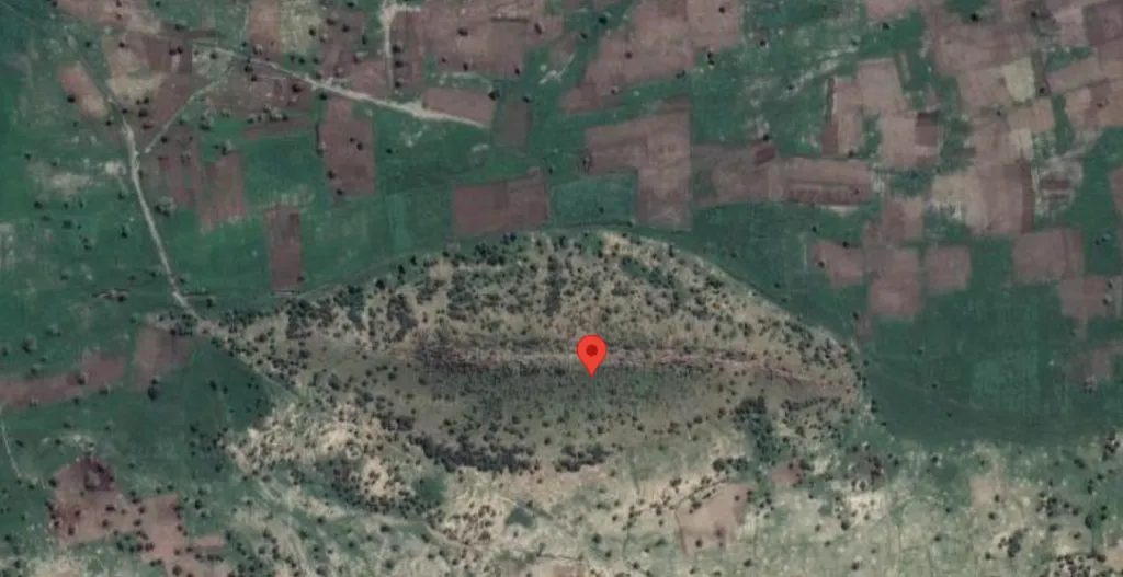 9 lugares estranhos formados por figuras bizarras no Google Maps - 8