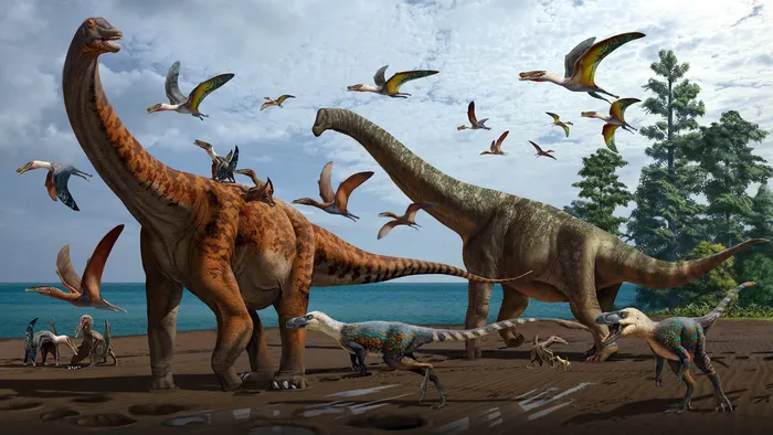 Cientistas descobrem como os dinossauros suportavam seu peso - 1