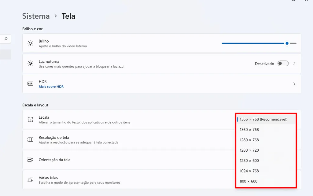 Como aumentar a tela do PC | Mudar a resolução - 3