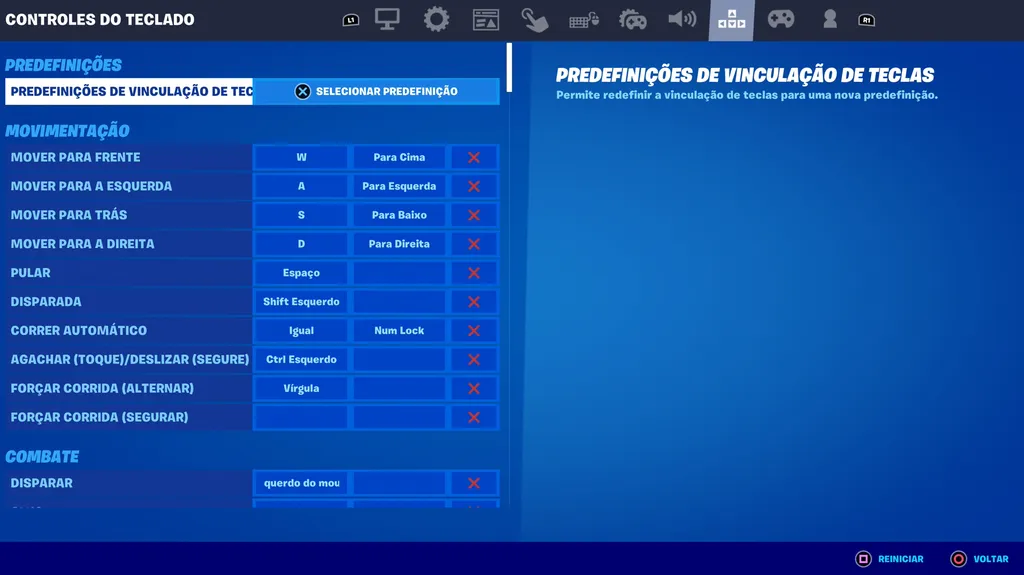 Como jogar Fortnite com mouse e teclado no PS4 - 2