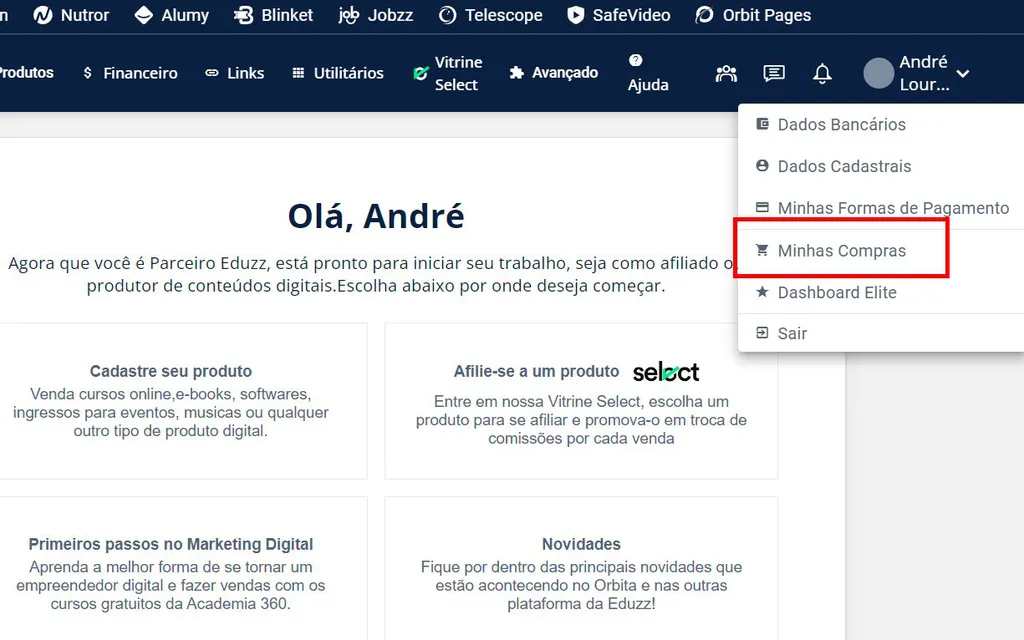 Como pedir reembolso de uma compra na Eduzz - 2