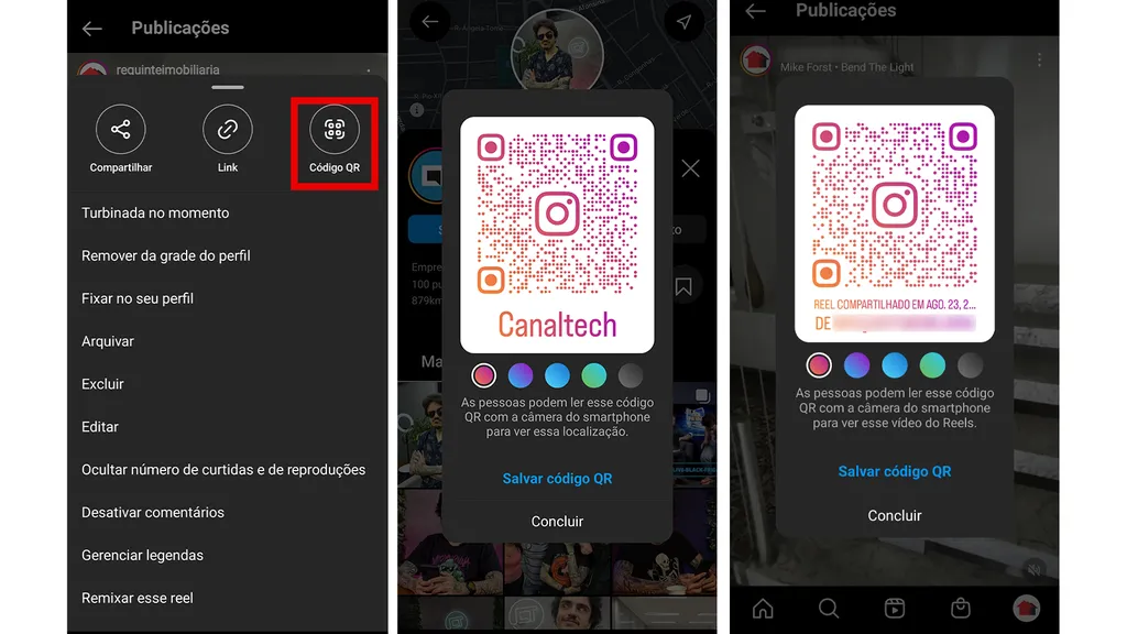 Instagram libera compartilhamento de posts, Reels e locais via QR Code - 2