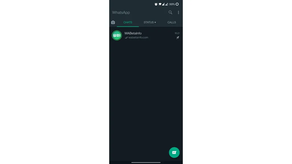 WhatsApp começa a exibir Status na tela principal do app - 2