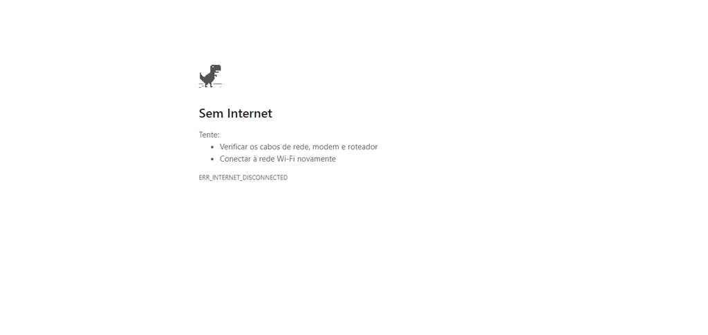 Como corrigir o erro err_internet_disconnected - 2