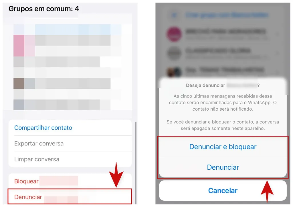 Como fazer uma denúncia no WhatsApp - 2