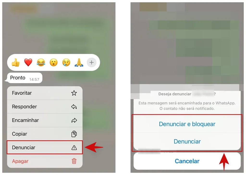 Como fazer uma denúncia no WhatsApp - 4