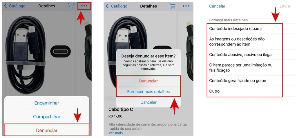 Como fazer uma denúncia no WhatsApp - 5