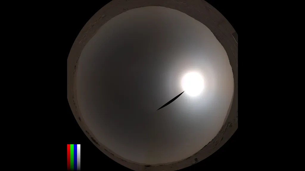 Rover Perseverance registra halo ao redor do Sol no céu de Marte - 2