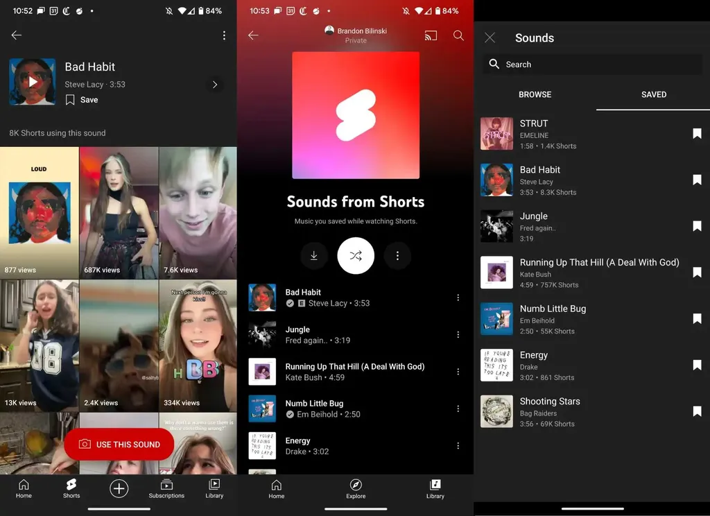 Shorts integra músicas ao YouTube Music para rivalizar com TikTok - 2