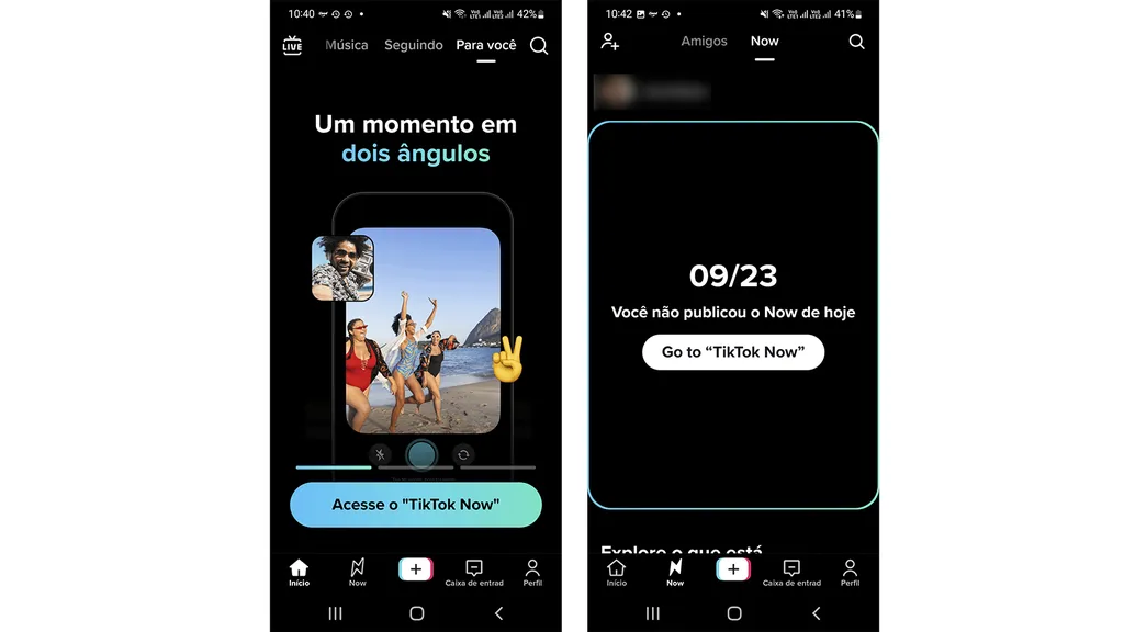 TikTok Now, clone do BeReal, chega oficialmente ao Brasil - 2