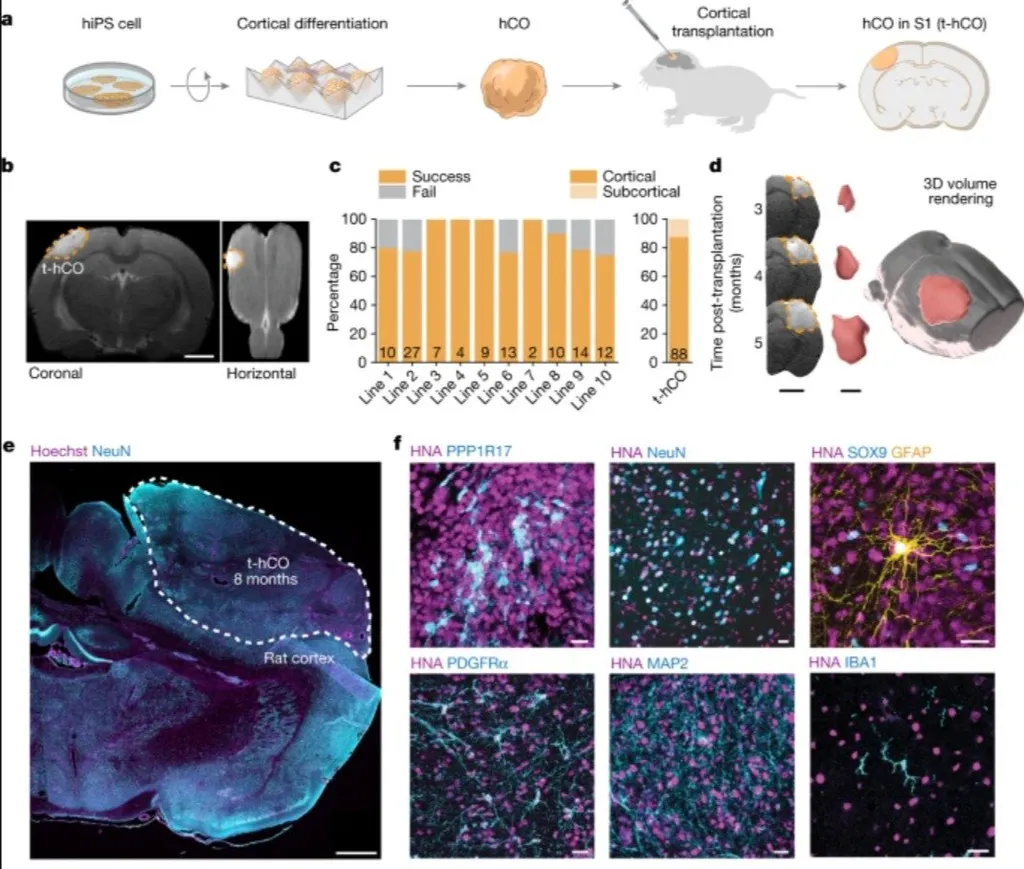 Cientistas enxertaram tecido cerebral humano no cérebro de ratos - 2