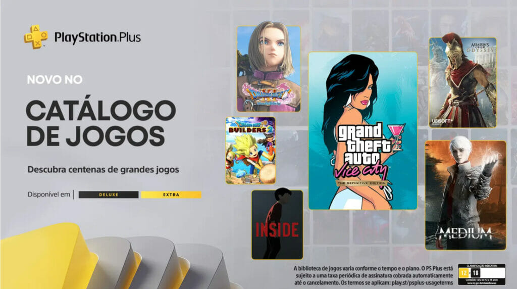 Confira a lista de jogos gratuitos da PS Plus Extra e Deluxe - 2