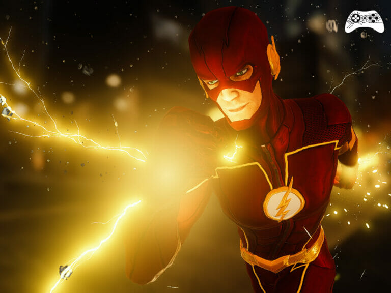 The Flash da DC aparece em Marvel’s Spider-Man - 1