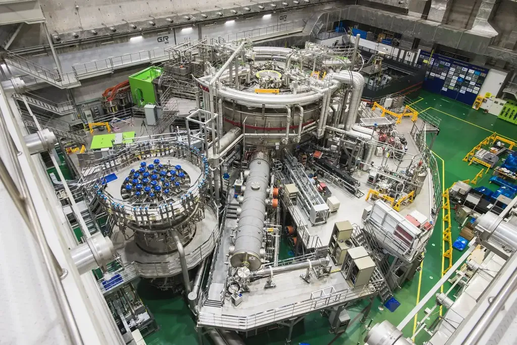 Pesquisas no campo da fusão nuclear têm sido feitas ao redor de todo o planeta, como neste laboratório na Coreia (Imagem: Reprodução/Korea Institute of Fusion Energy)