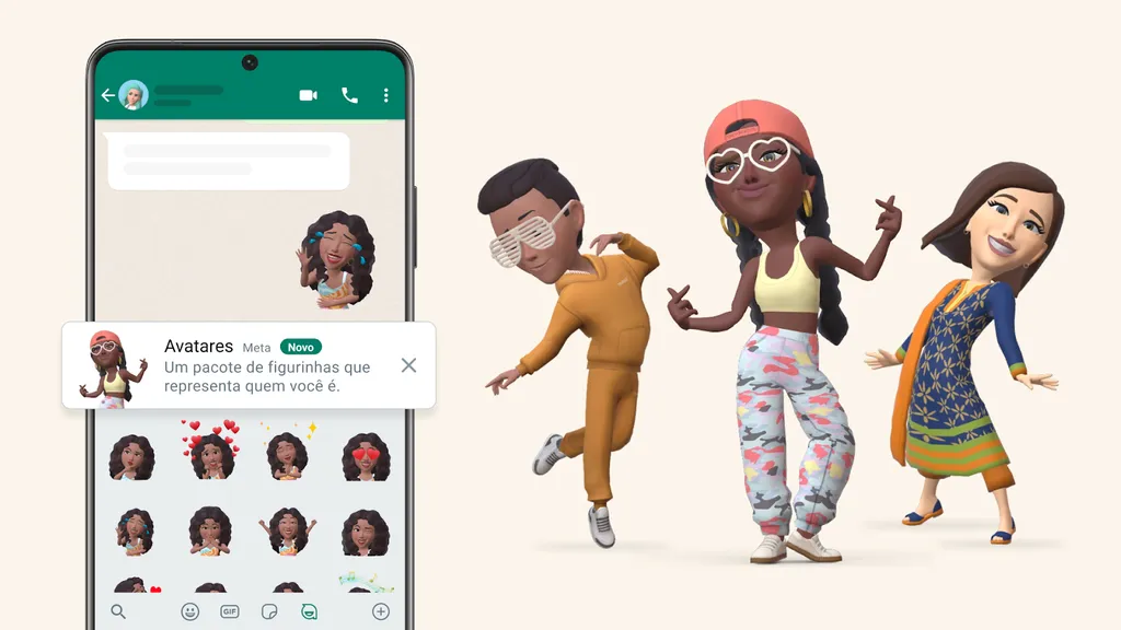 WhatsApp agora permite criar avatares personalizados - 2