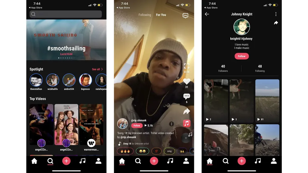 7 melhores redes sociais rivais do TikTok - 4