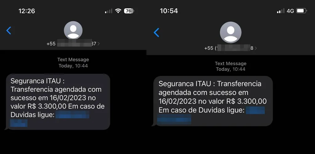 Golpe por SMS usa falso 0800 para roubar cartões de crédito - 2