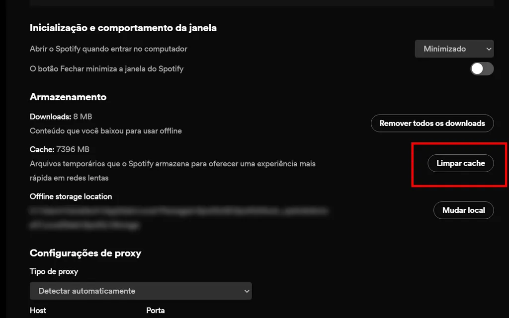 Como limpar a memória cache do Spotify e liberar espaço no celular - 3