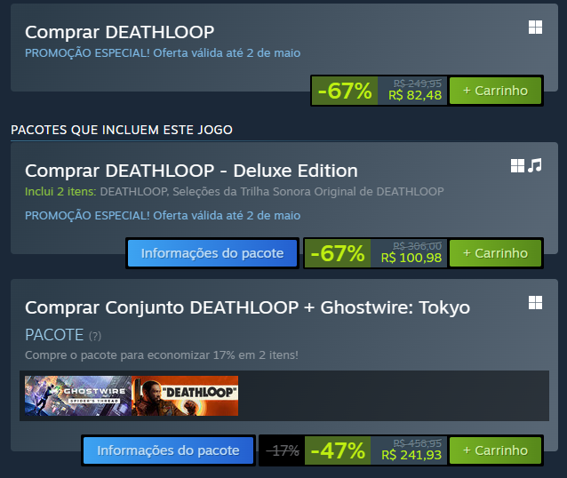 Economize 67% em um dos melhores jogos de 2021 no Steam - 2