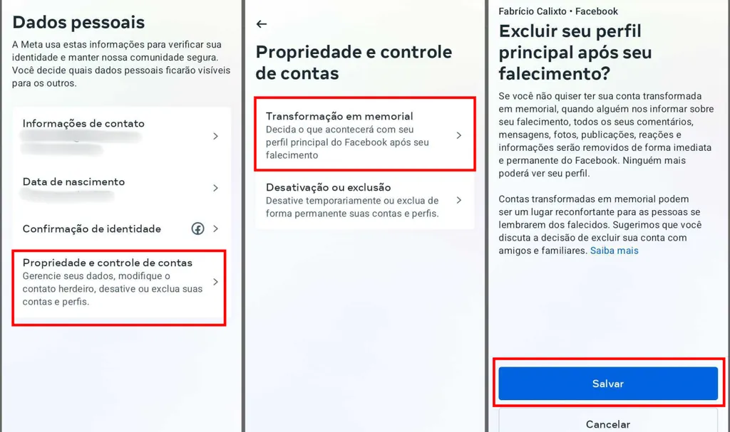 Como garantir que redes sociais e e-mails sejam apagados após a morte - 3