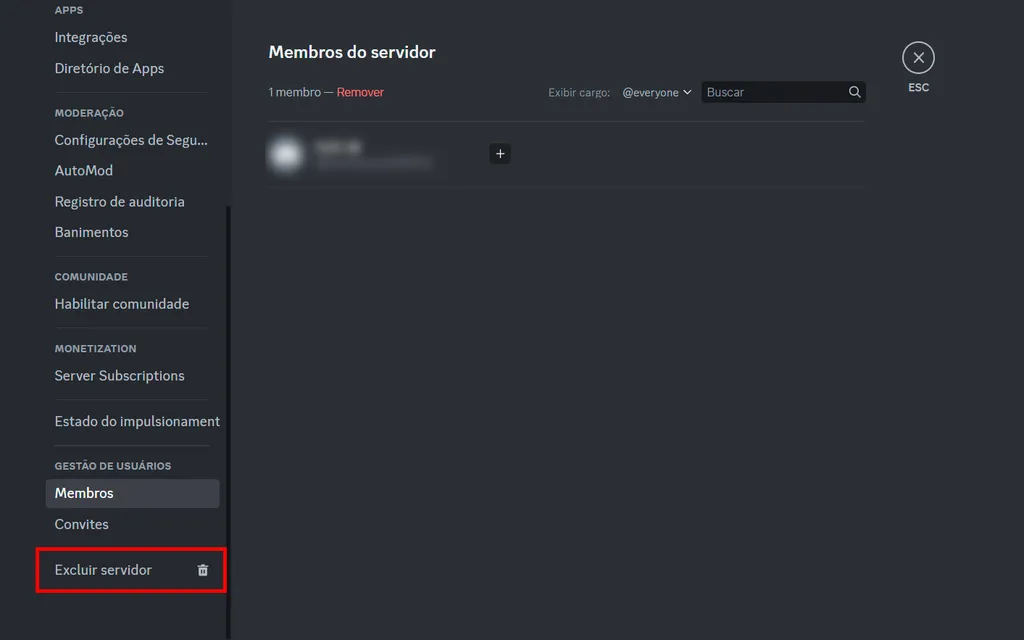 Como excluir uma conta no Discord de forma permanente - 5