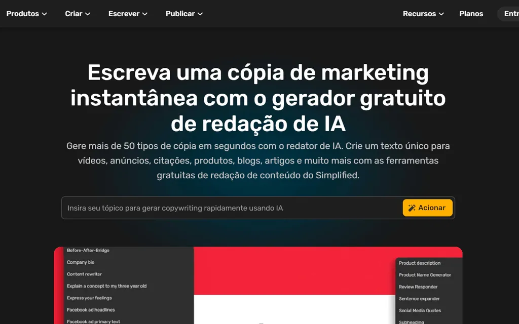 10 IAs para escrever textos para sites e redes sociais - 11