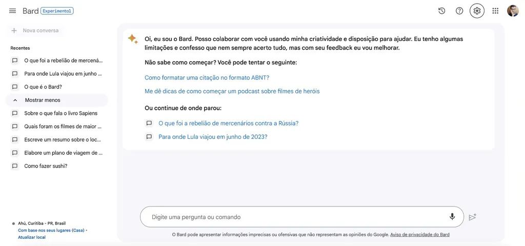 Bard não cita fontes nas respostas sempre; saiba quando acontece - 2