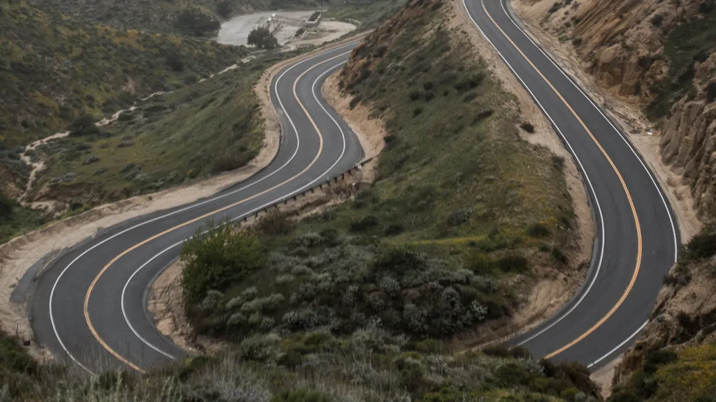 Por que as estradas em serras e montanhas são curvas e não retas? - 2