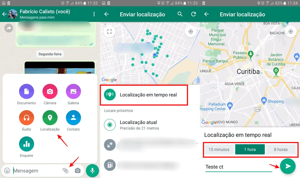 Tem como saber a localização de uma pessoa pelo WhatsApp? - 2