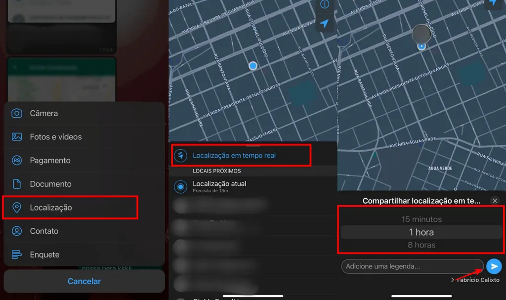 Tem como saber a localização de uma pessoa pelo WhatsApp? - 3