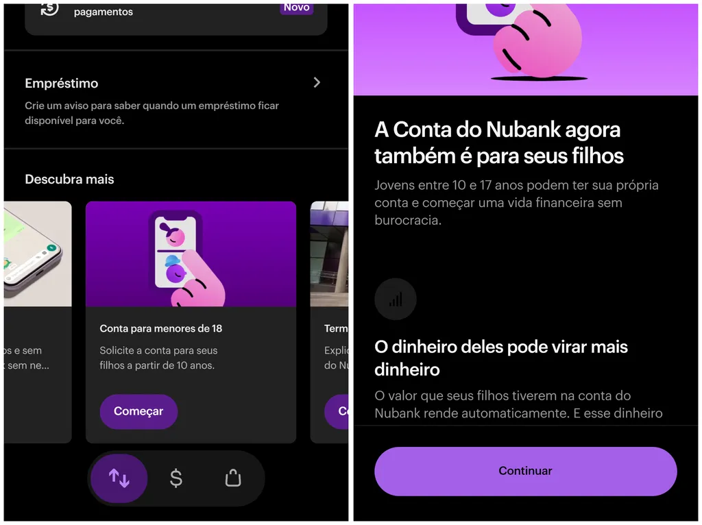 Com quantos anos pode abrir uma conta no Nubank? - 2