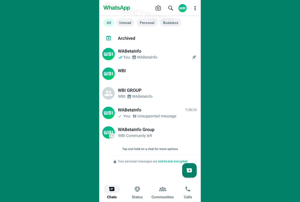 WhatsApp Beta prepara mais mudança no novo visual para Android - 2